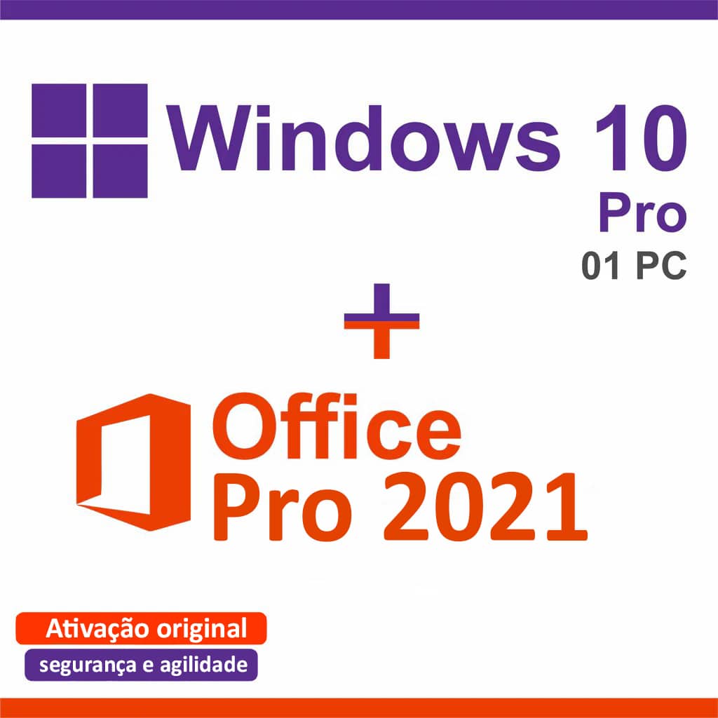 Windows 1o e office originais