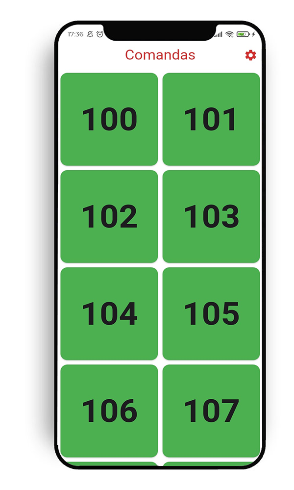 Aplicativo de comandas
